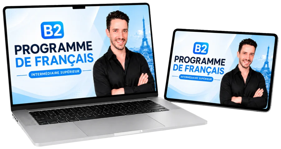Le Cours B2 du Beau Français sur ordinateur et tablette